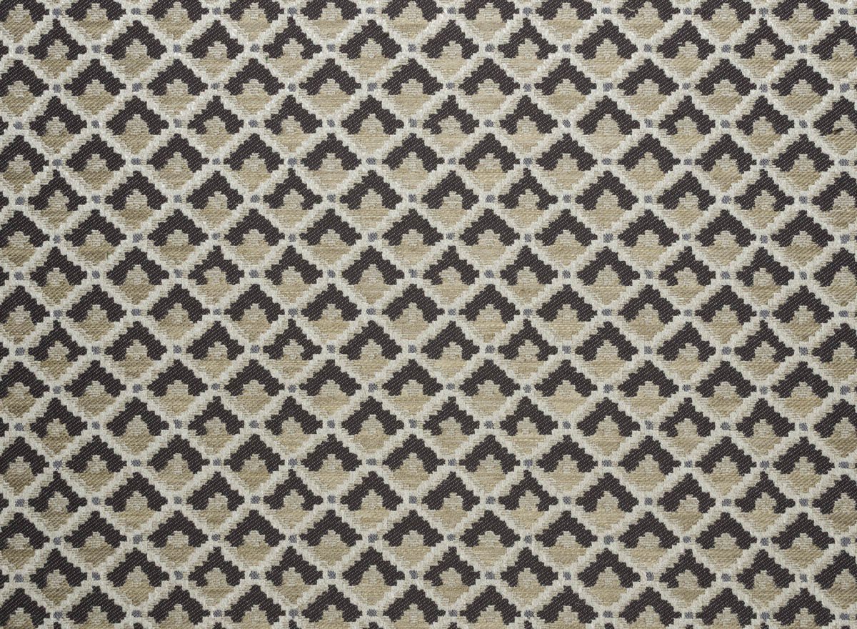 Tela Mimari para tapizar de color gris, geométrico, mimari27