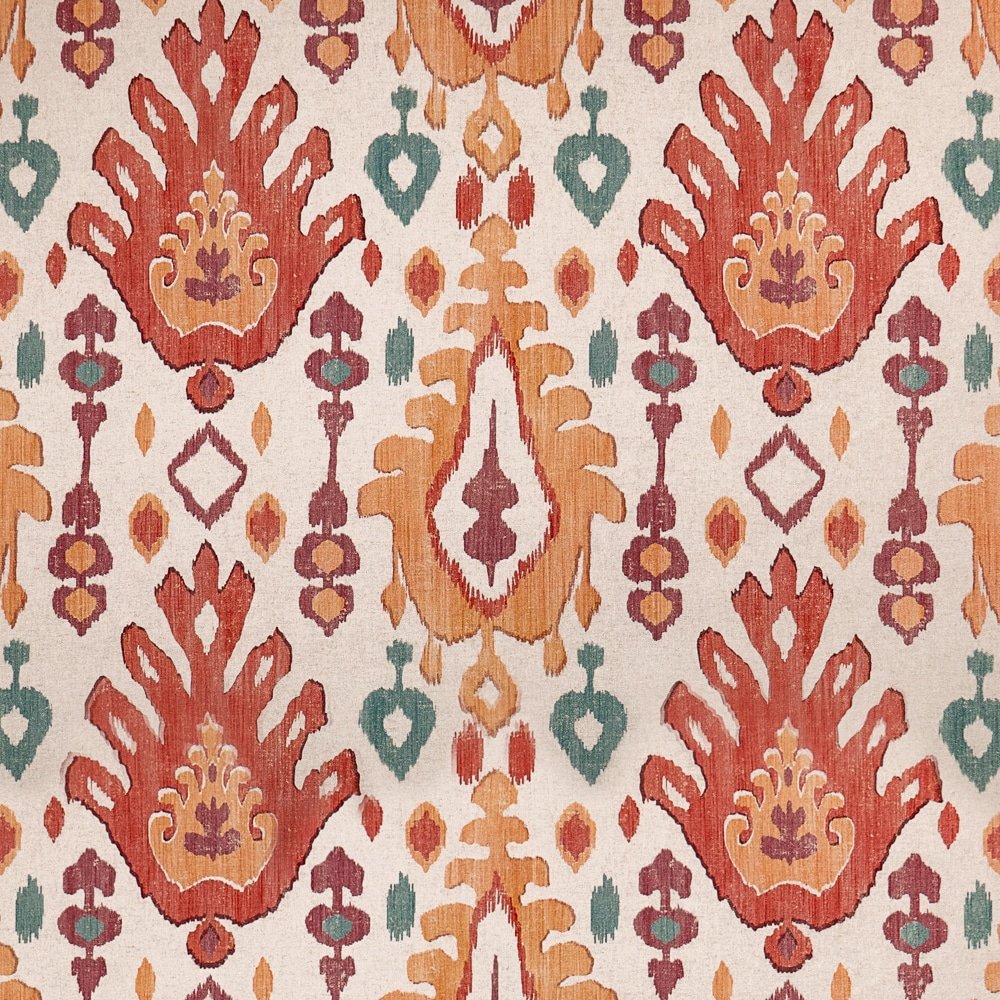 Tela Lino Ikat Bali Teja